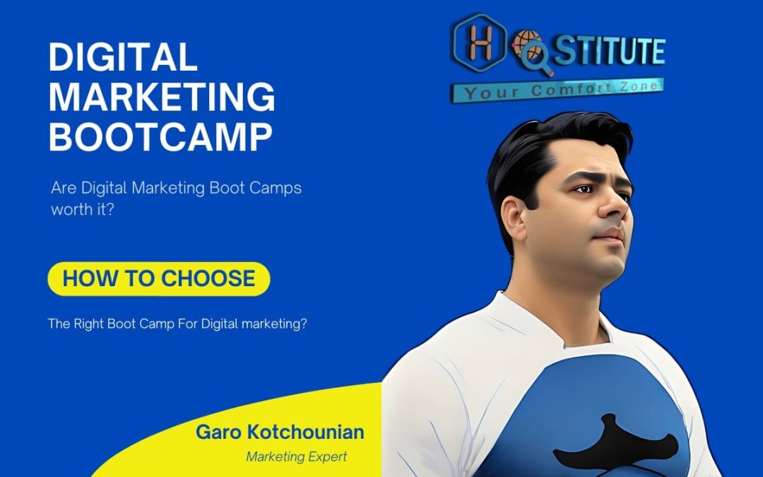 Digital Marketing BootCamp Expert Garo Kotchounian